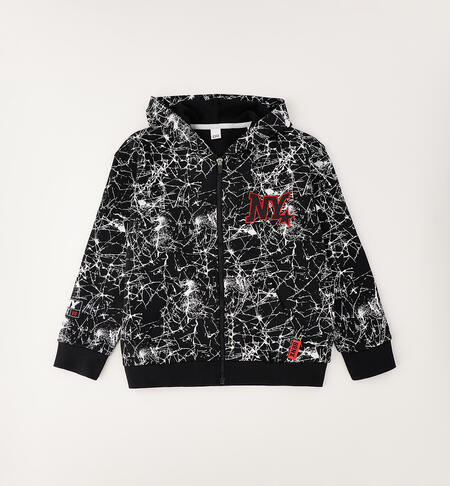 Felpa per ragazzo iDO NERO