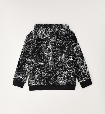 Felpa per ragazzo iDO NERO-BIANCO-6BVN