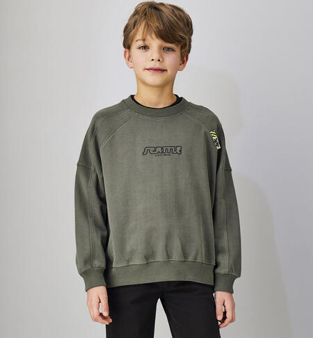 iDO sweatshirt for boys GREEN