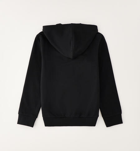 Felpa per ragazzo NERO-0658