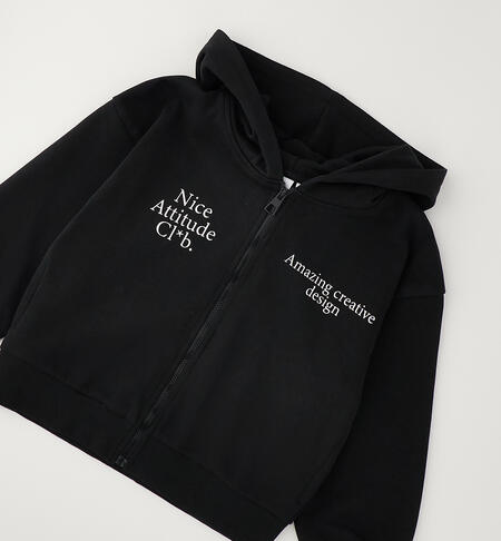 Girl's hoodie NERO-0658