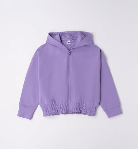 iDO sweatshirt with elastic for girls from 8 to 16 years GLICINE-3414