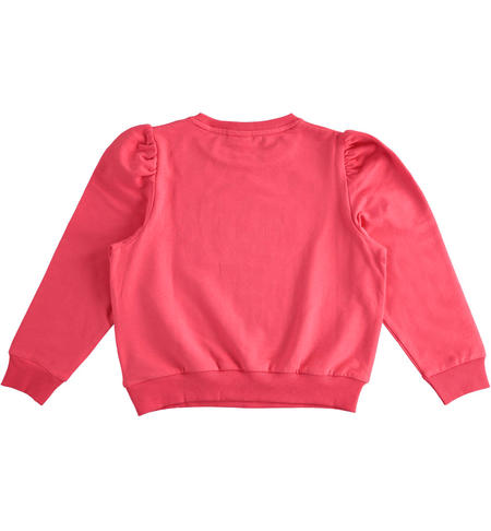 Girl¿s sweatshirt with sequins from 8 to 16 years by iDO CORALLO-2433