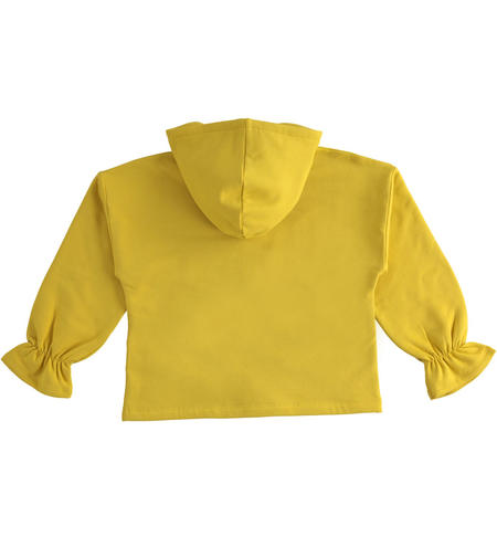Girl¿s sweatshirt with valance  from 8 to 16 years by iDO GIALLO-1516