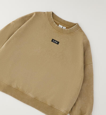 iDO boys' sweatshirt BEIGE-0414