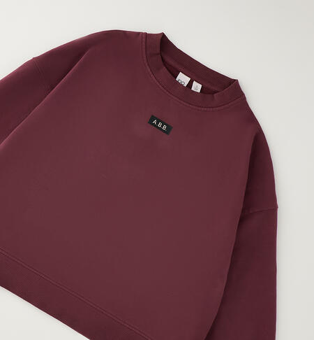 iDO boys' sweatshirt BORDEAUX-2953