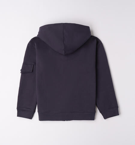 Unisex boys' sweatshirt BLU SCURO-3849