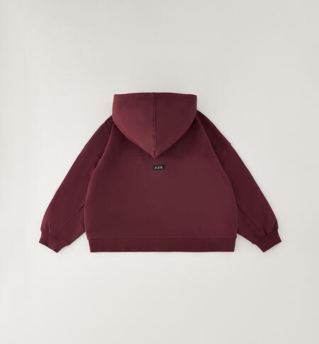 Felpa ragazzi modello unisex BORDEAUX-2953