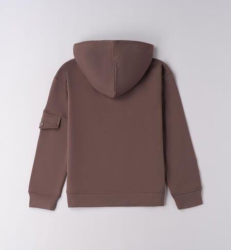 Unisex boys' sweatshirt CACAO-0641