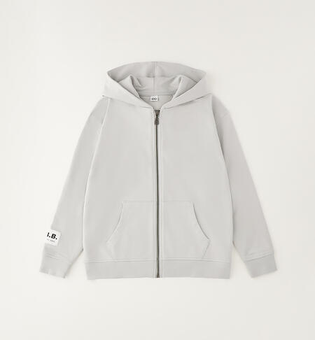 Boys' unisex sweatshirt GRIGIO-0515