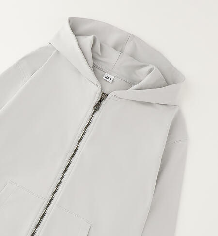 Boys' unisex sweatshirt GRIGIO-0515