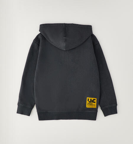 Felpa ragazzo 100% cotone GRIGIO-0567