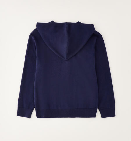 Felpa ragazzo 100% cotone NAVY-3854