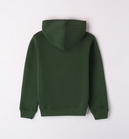 iDO hoodie for boys from 8 to 16 years VERDE-4727