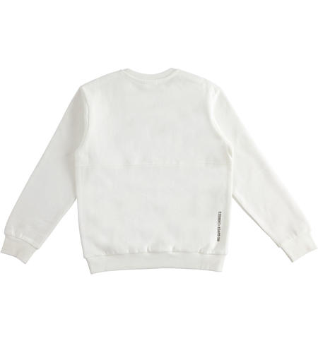 Boy sweatshirt with print from 8 to 16 years old iDO PANNA-0112