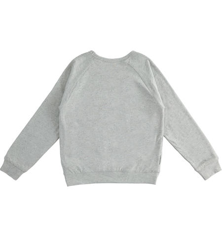 Reversible boy sweatshirt  from 8 to 16 years by iDO NAVY-3885