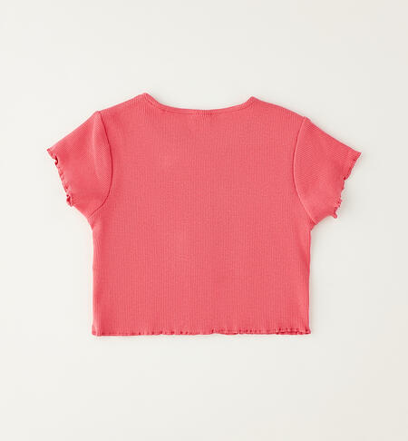 Ribbed jacket for girls ROSA-2325