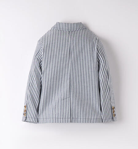 Striped jacket for boys NAVY-3854