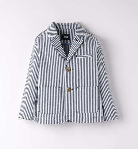 Striped jacket for boys NAVY-3854