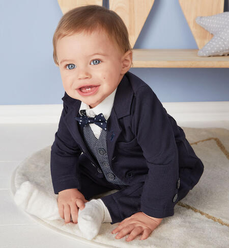 Boys' elegant jacket BLUE