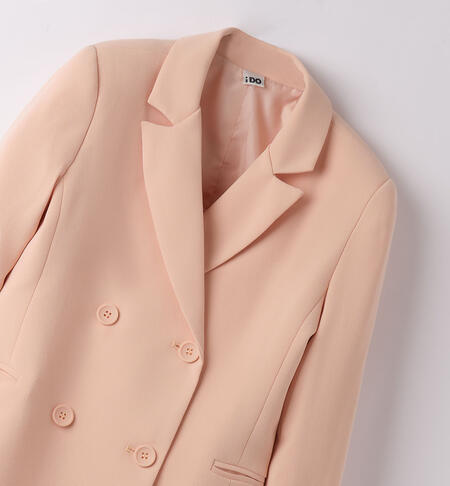 Formal jacket for girls BEIGE ROSE-1044