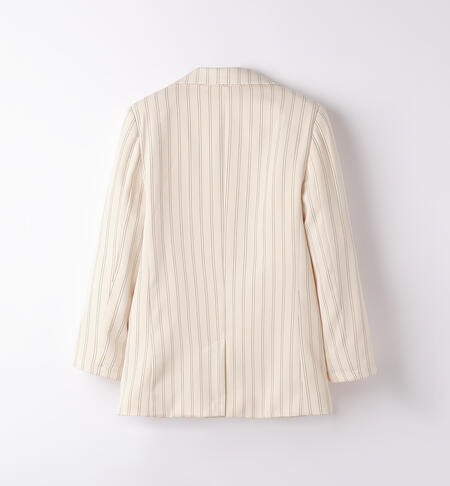 Girl's ceremony jacket ECRU'-0133