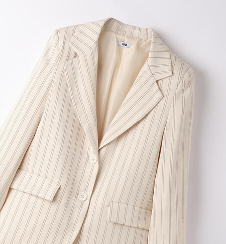Girl's ceremony jacket ECRU'-0133