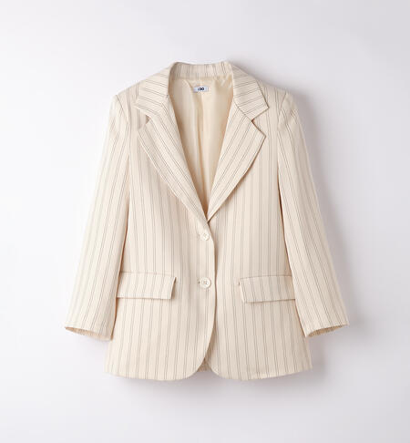 Girl's ceremony jacket ECRU'-0133