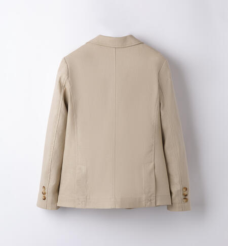 Giacca cerimonia ragazzo BEIGE-0436