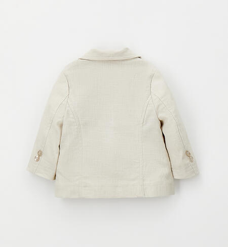 Giacca da cerimonia neonato BEIGE-0172