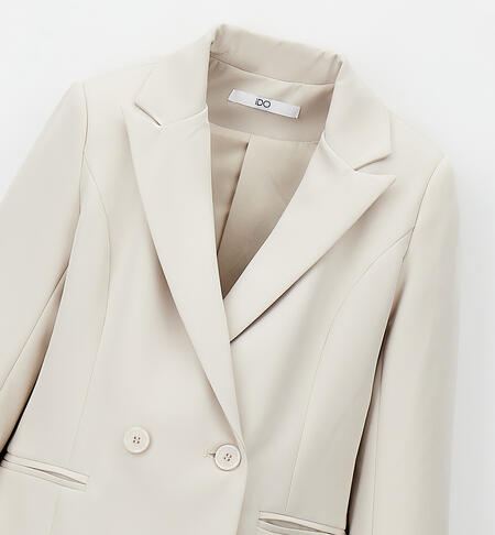 Giacca da cerimonia ragazza BEIGE-0434