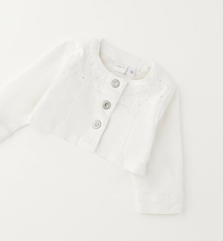 Giacca da neonata iDO BIANCO-0113