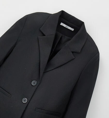 Elegant girl jacket NERO-0658