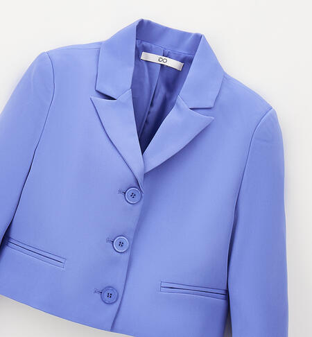 Giacca per ragazza elegante BLUE-3527