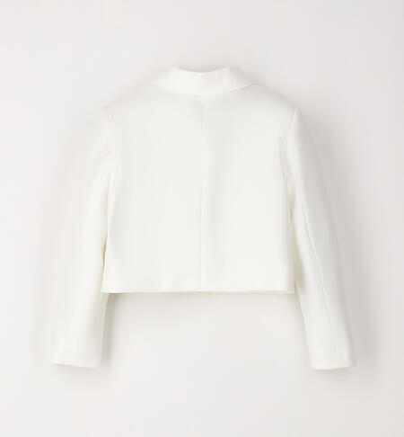 Giacca per ragazza elegante PANNA-0112