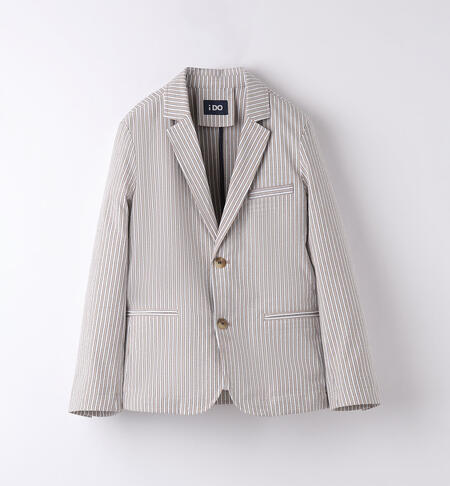 Boys' beige jacket BEIGE-0422