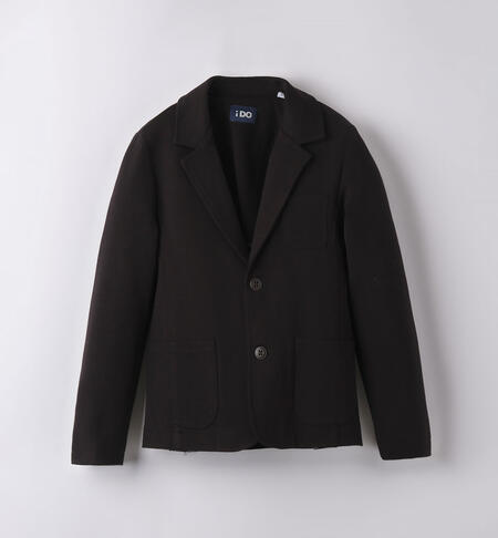 iDO elegant jacket for boys from 8 to 16 years NERO-0658