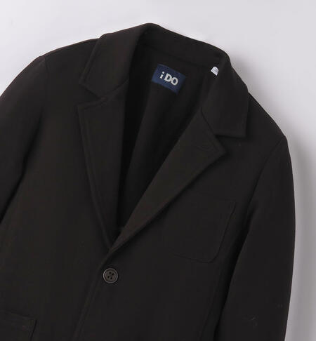 iDO elegant jacket for boys from 8 to 16 years NERO-0658