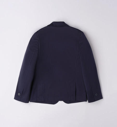 Giacca ragazzo in satin da 8 a 16 anni iDO NAVY-3854
