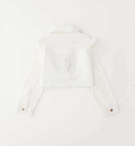 Giacchetto iDO per bambina PANNA-0112