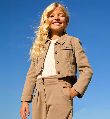 iDO girls' jacket BROWN