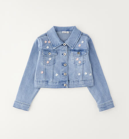 Denim jacket for girls BLUE