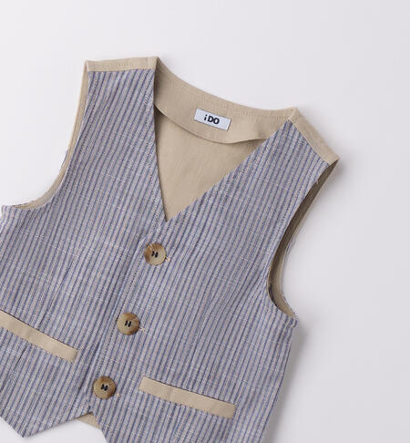 Gilet bambino cerimonia NAVY-3854