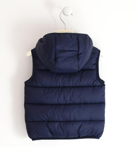 Boy vest with hood from 9 month to 8 years iDO NAVY-3854