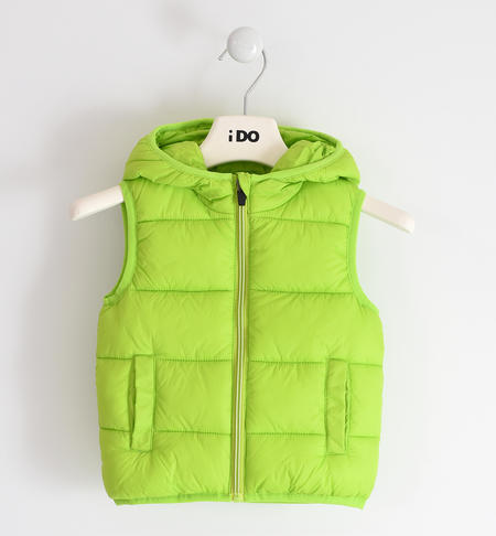 Boy vest with hood from 9 month to 8 years iDO VERDE-5132