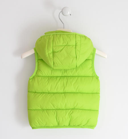 Boy vest with hood from 9 month to 8 years iDO VERDE-5132