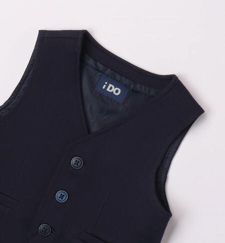 Gilet bambino elegante da 9 mesi a 8 anni iDO NAVY-3885