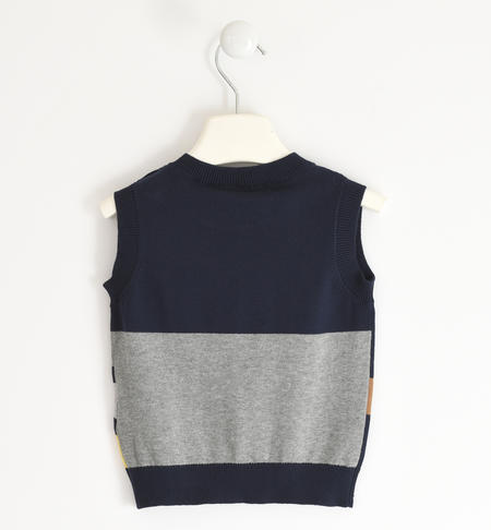 Gilet bambino in tricot - da 9 mesi a 8 anni iDO NAVY-3885