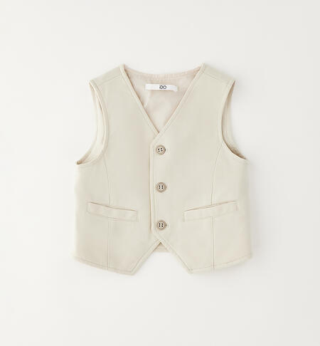Gilet cerimonia bambino ECRU'-0432