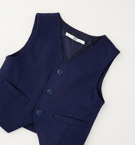 Gilet cerimonia bambino NAVY-3854
